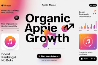 do organic apple music promotion real USA audience engagement