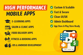 build food delivery app for restaurants, booking and appointment app