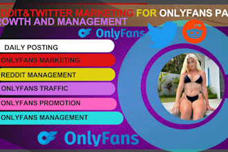 do organic onlyfans marketing management and page promotion and chatter twitter