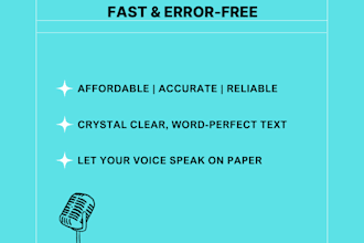 transcribe audio and video files