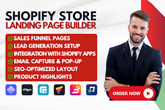 do shopify landing page builder pagefly shogun ecomposer gempages beae zipify