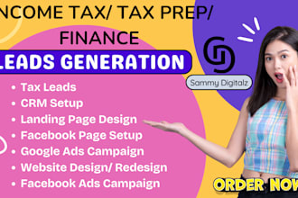 be your income tax social media marketing manager for active tax