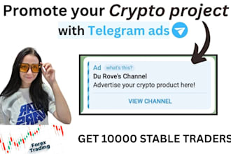 setup telegram ads, grow your crypto telegram channel, forex slgnai, cto presale