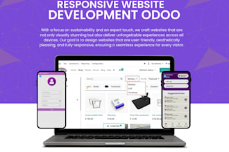 create website with odoo with your requirement