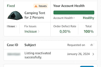 manage your amazon seller central account and fix issues