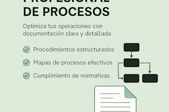 document and organize your business processes professionally