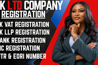 uk ltd company registration cic, vat, llp for UK, non uk, ein number