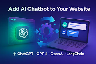 integrate chatgpt or ai chatbot into your website or web app