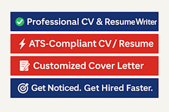 craft a professional ats friendly resume, cover letter, and linkedin profile