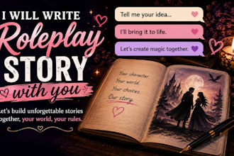 write roleplay story with you