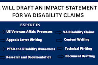 write your VA disability personal impact statemen