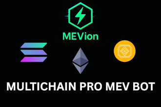 develop pumpfun, mev, sandwich, sniper, volume, eth and solana, bot