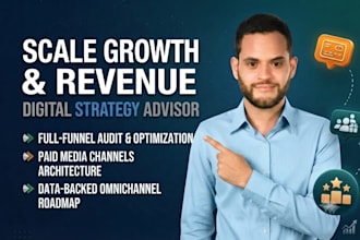 be your digital marketing consultant and growth strategist