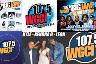 play and promote your song on wgci radio wgn radio chicago