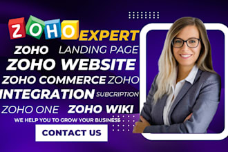 build responsive website on zoho sites and commerce for online store