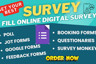 recruit 1000 respondents for survey to fill your online survey and poll