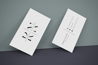 create business and thank you cards