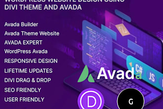 create a prefect website using wordpress avada theme