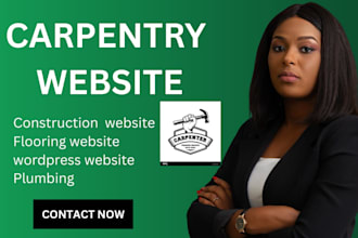 do carpentry and flooring website construction website plumbing word press