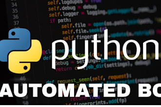 build python bot selenium automation script ai task automation web scraping ocr