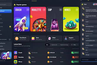 build crash, ludo, blackjack, rummy, pool, and billiard games with
