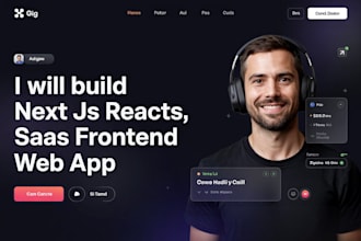 do react js ai saas frontend web app lovable supabase cursor ai mvp landing page
