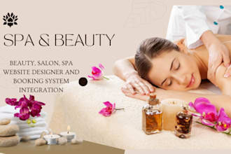 be your beauty salon vagaro spa website designer with complete SEO booking setup