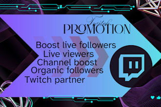 do twitch live viewers twitch promotion organic followers
