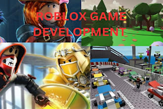 roblox full game creation, full game development, roblox game and online game