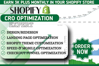 boost sales through audit shopify cro marketing as virtual assistant