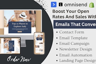 create shopify omnisend, omnisend automation, activecampaign, shopify marketing