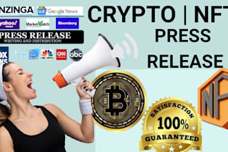 do crypto press release, crypto press, nft token press and distribution