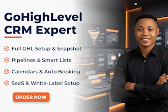 set up gohighlevel CRM automation workflow pipelines website elementor pro