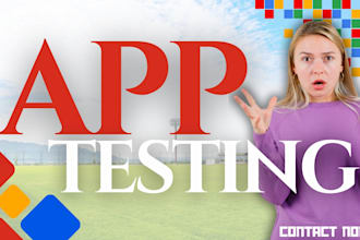test your app website ecom web game hosting on pc IOS android and give review