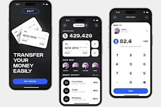 develop fintech app p2p payment app crypto wallet app financial app loan app