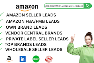 collect amazon sellers leads and ecommerce email lead list