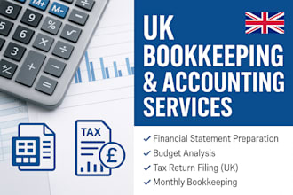 provide service in bookeeping , financial statement and financial analysis