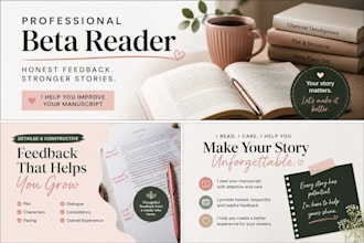 vou fazer a leitura beta profissional do seu livro