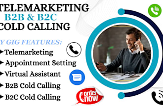 do b2b cold calling telemarketing sales calls script writing and lead generation