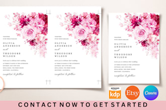 design digital wedding invitation card  etsy digital product design etsy listing