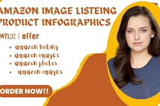 design stunning amazon listing image amazon product infographics pictures