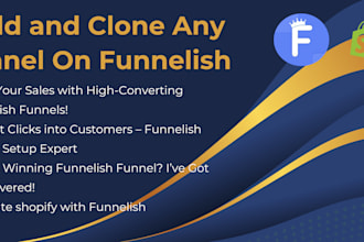 make advertorial and sales funnel on funnelish