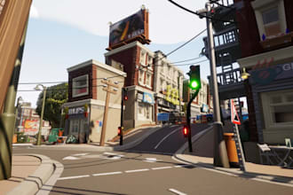 build realistic roblox map, roblox game 3d model, roblox studio map builder