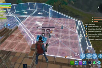 do 1v1 fortnite map, red vs blue, tycoon map, zonewars, red vs blue, parkour