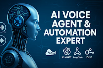 build vapi ai agent, chatgpt chatbot langchain, n8n automation, cold calling bot