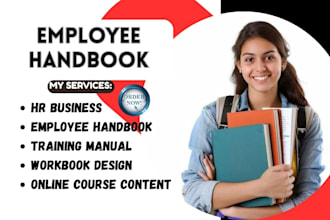 create employee handbook hrbusiness policy training manual online course content