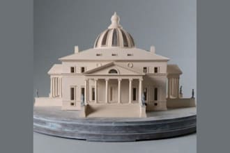 3d monument model 3d building design and sculpting 3d engraving