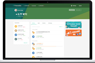 advanced crypto exchange website, p2p exchange website, wallet integration, kyc