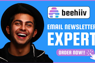 setup beehiiv newsletter design beehiiv newsletter website beehive landing page