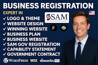 design government contract website to win government contract bids on sam gov